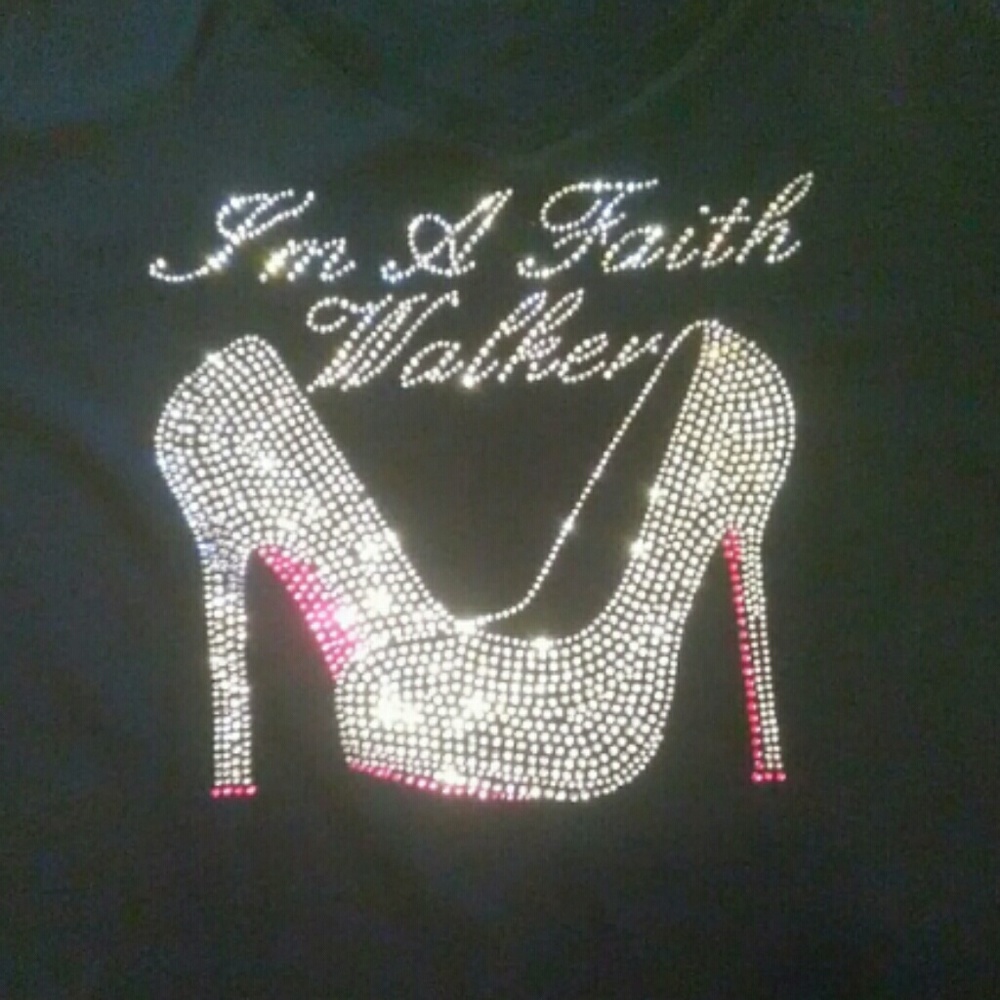 Im a Faith Walker Bling T-shirt